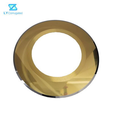 Lame circulaire en carton ondulé de revêtement du coupeur 240x32x1.2 de carbure de tungstène d'or