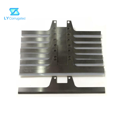 Les pièces de machine de conditionnement de carton scellant la dent de la lame 250*25*2 ont vu la lame dentelée par couteau