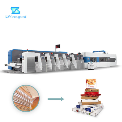 Machine d'impression multi de Flexo de couleur 320pcs/Min For Corrugated Carboard