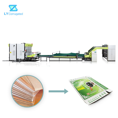 Machine de stratification 1700mm 15000W de carton de machine à grande vitesse de boîte