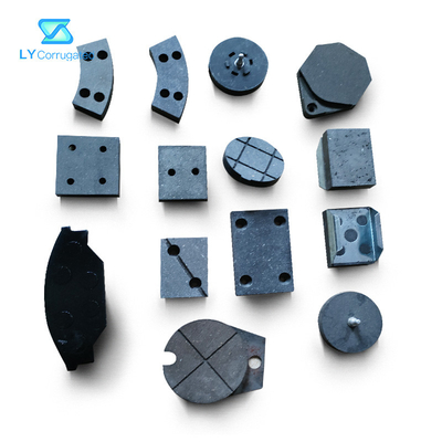 pièces de rechange ondulées de machine de 15mm, protections de frein à disque de trapèze