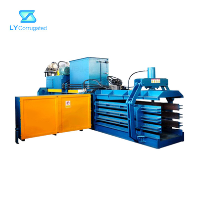 Densité automatique horizontale de la presse 500kg/M3 de machine à emballer de boîte en carton