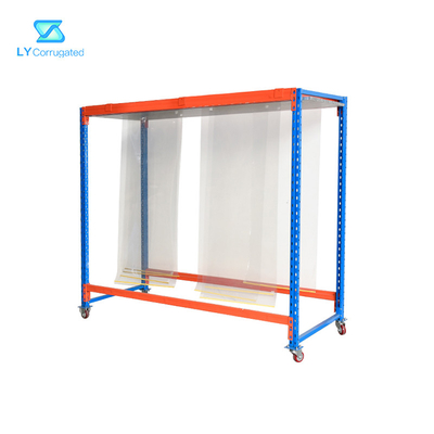 étagère accrochante en métal en aluminium de pièces de machine d'impression de Flexo de longueur de 2000mm pour le film d'impression d'ANIMAL FAMILIER