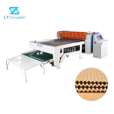 Coupeur vertical croisé fait face simple de feuille ondulée de machine du carton 21KW ondulé