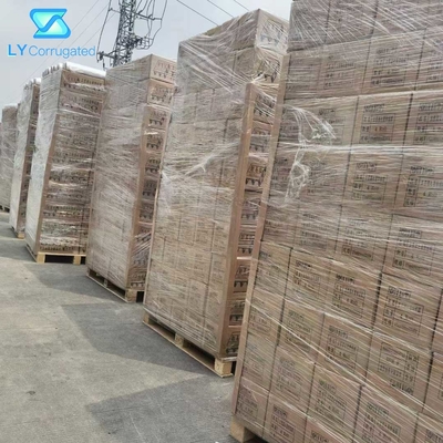 Film de bout droit d'enveloppe de palette d'OEM LLDPE pour l'usine d'emballage de carton