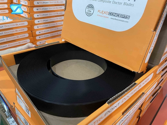 Docteur de scellage de éraflure Blade d'encre d'élasticité modérée de pièces de machine d'impression de Flexo du biseau 30°