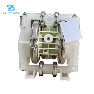 Pompe liquide chimique double à diaphragme d'air 1&quot; 2&quot; pour la chaîne de production de carton de carton