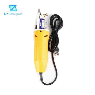 Ciseaux électriques jaunes du tissu 170W autour des pièces de machines portatives de textile de lame de coupe