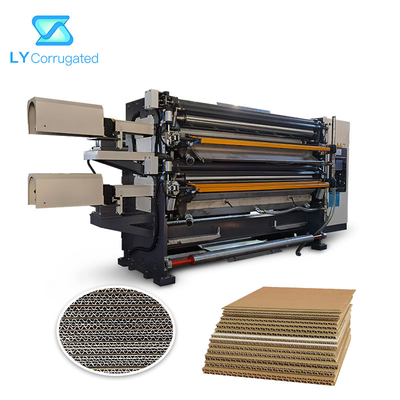 Machine de carton ondulé de D6A, boîte ondulée collant la machine 2300mm 10kw