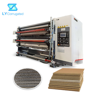 Machine de carton ondulé de D6A, boîte ondulée collant la machine 2300mm 10kw