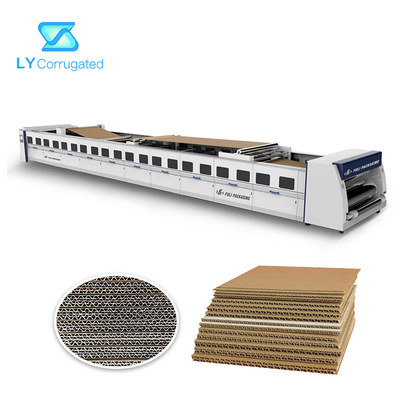 ligne machine 250m/Min Production de conseil de 11.8M Double Face Corrugated