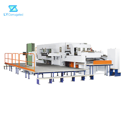 Machine de boîte du carton 60KW, machine de découpage de boîte en carton de 1700mm