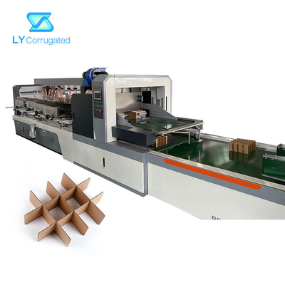Bardeau ondulé automatique de la machine 7mm de fabrication de cartons de PLC se réunir