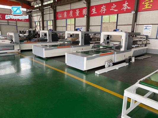 L'OIN a ridé la machine de fabrication de cartons de carton, machine automatique d'assembleur de séparation