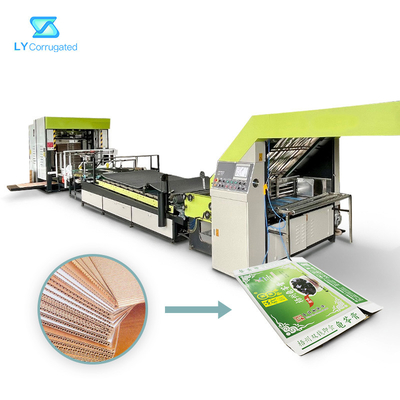 Machine de emballage de boîte de carton de Deplux, 148m/Min Flute Laminator Machine