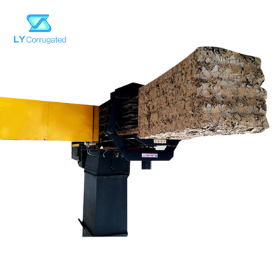 Densité automatique horizontale de la presse 500kg/M3 de machine à emballer de boîte en carton